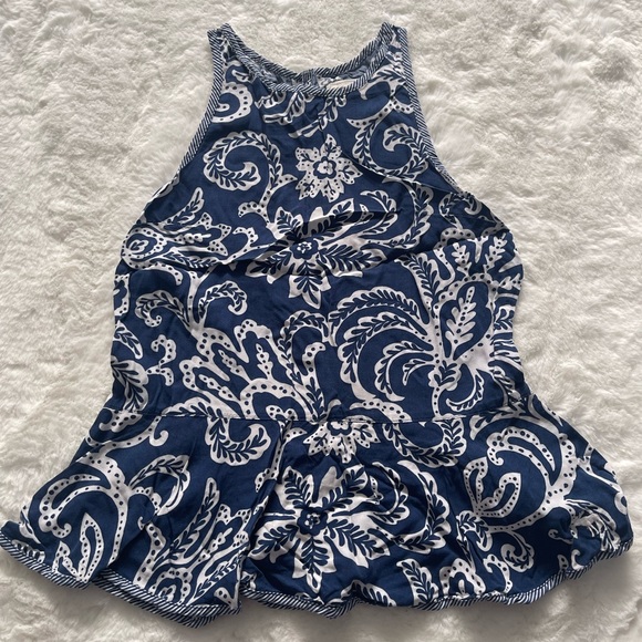 Abercrombie & Fitch Printed Peplum Top - Picture 1 of 5